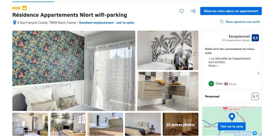 Immersion dans nos appartements à Niort
